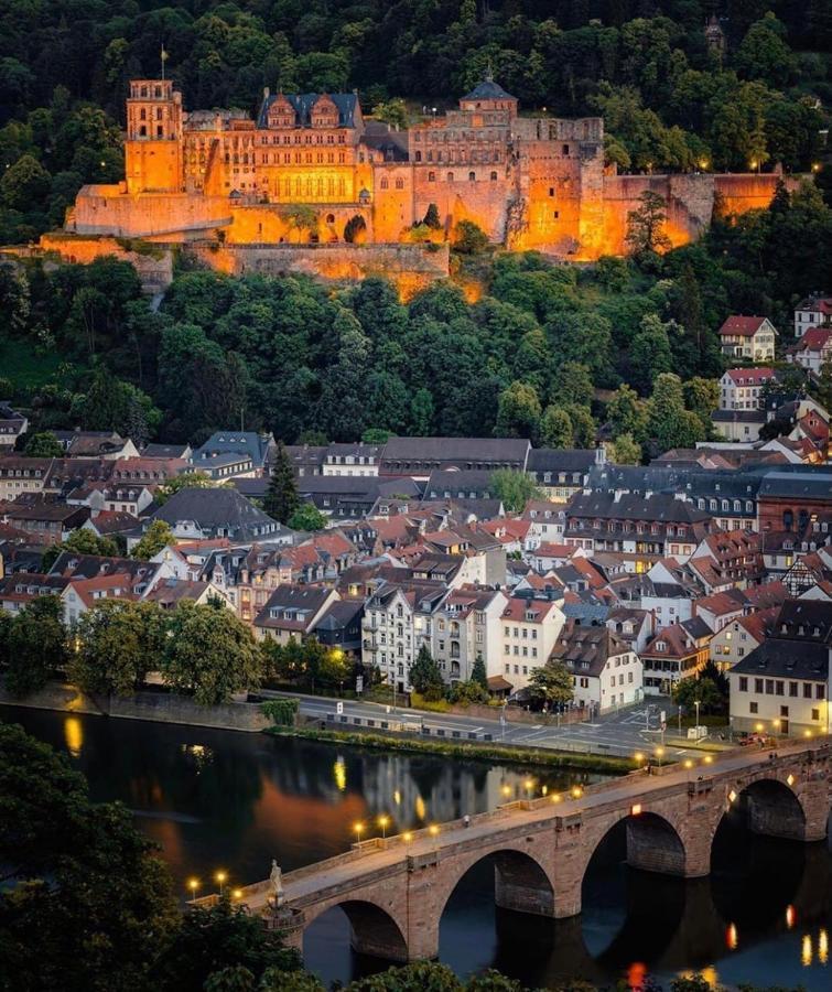 Philosophen Und Neckarblick Apartment Heidelberg Dış mekan fotoğraf